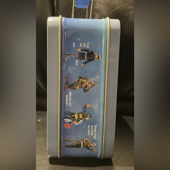 G.I JOE Vintage 1997 Action Sailor Metal Tin Lunch Box Hasbro - Picture 8 of 8